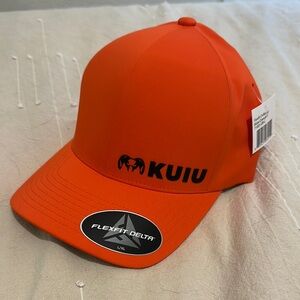KUIU Blaze Orange Flexfit Delta Hat